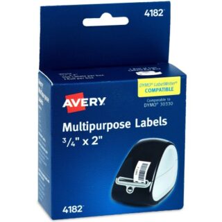 Avery® Direct Thermal Roll Labels (04182)