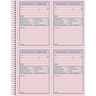 Adams Carbonless Important Message Pad (SC1184P)