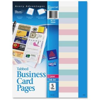 Avery Business Card Pages (76004)