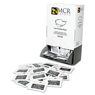 MCR Safety Lens Cleaning Towelettes, 100/Box (LCT)