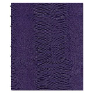 Blueline MiracleBind Notebook, 1 Subject, Medium/College Rule, Purple Cover, 9.25 x 7.25, 75 Sheets (AF915086)