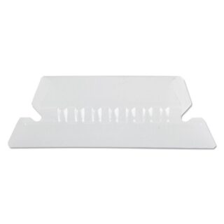 Pendaflex Transparent Colored Tabs For Hanging File Folders, 1/5-Cut, Clear, 2" Wide, 25/Pack (42CR)