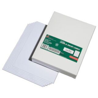 AbilityOne 7530015789290 SKILCRAFT Recycled Laser and Inkjet Labels, Inkjet/Laser Printers, 1 x 2.63, White, 30/Sheet, 250 Sheets/Box