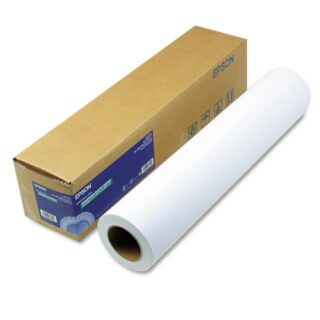 Epson Enhanced Photo Paper Roll, 10 mil, 24" x 100 ft, Enhanced Matte White (S041595)