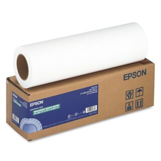 Epson Enhanced Photo Paper Roll, 10 mil, 3" Core, 17" x 100 ft, Matte Bright White (S041725)