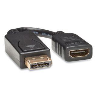 Tripp Lite DisplayPort to HDMI Adapter Cable, 6", Black (P136000)
