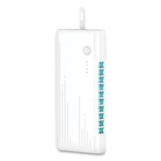Vivitar PureMobile USB Power Bank, 6000 mAh, Two USB-A Ports, White (VPUR1011)