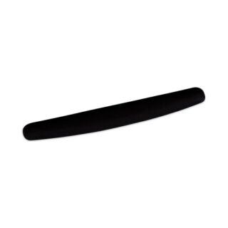 3M Antimicrobial Foam Keyboard Wrist Rest, 18 x 2.75, Black (WR209MB)